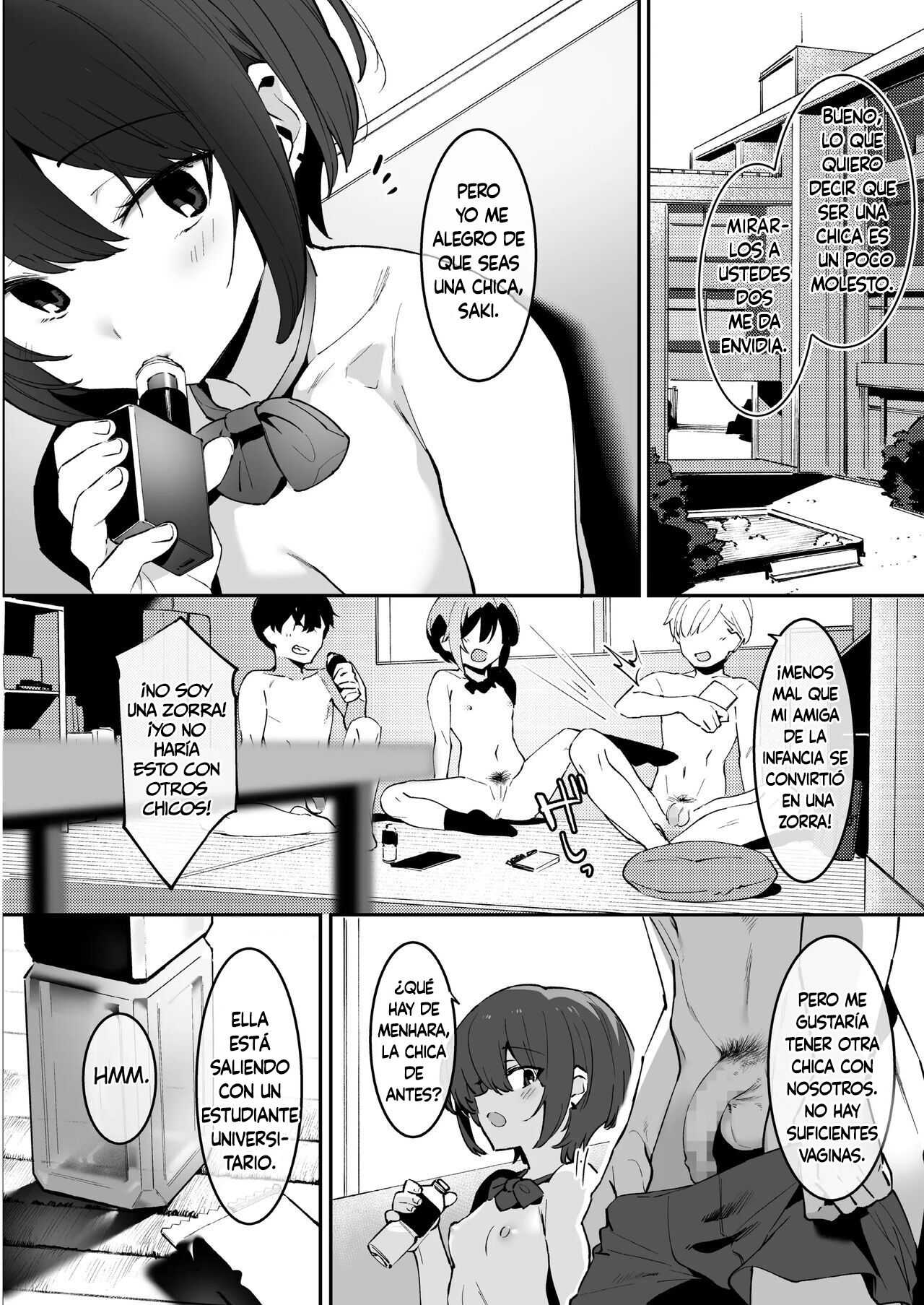 Osananajimi to Ecchi na Bukatsu!? Saki to Kana no Nakayoshi Daisakusen | La operación de amistad de Saki y Kana page 4 full