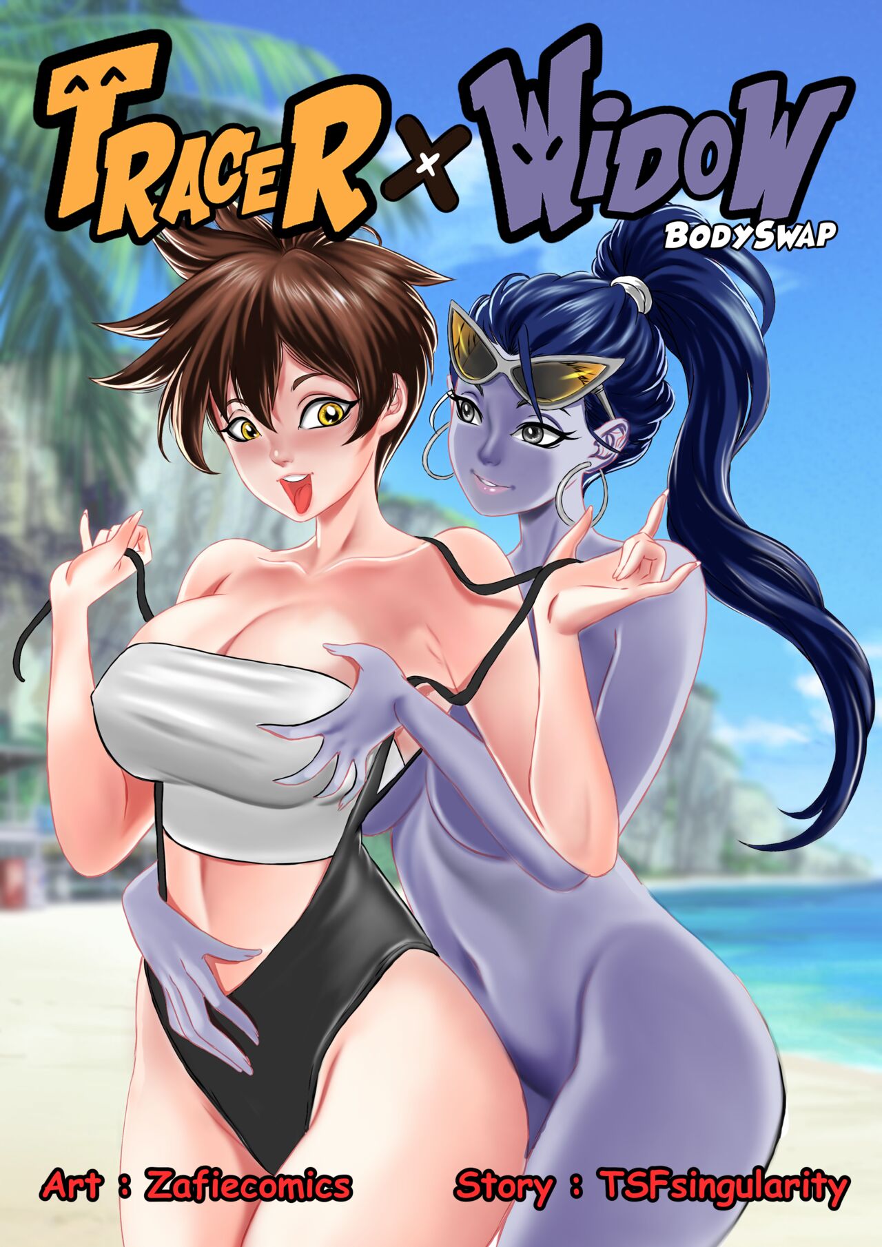 ZafieComics: TxW page 1 full