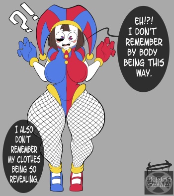 Pomni's upgrades cover