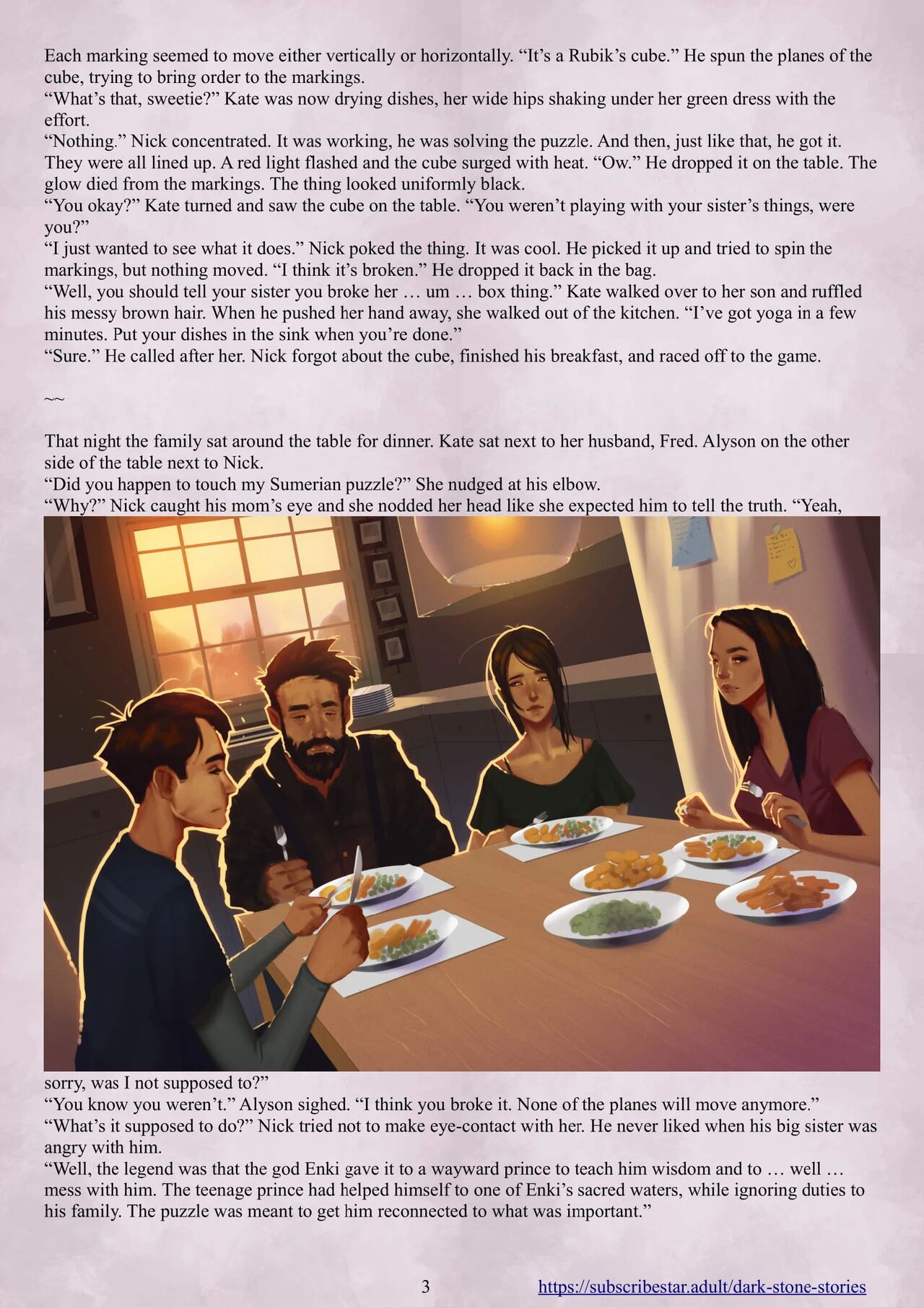 Enki's Puzzle  - 1 - English page 4 full