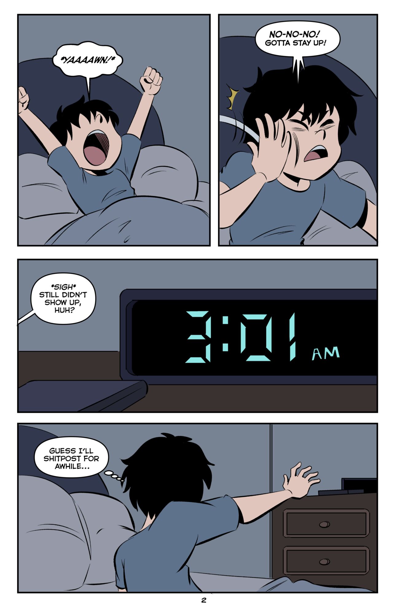 I'll Stay Up As Long As I Have To! page 3 full