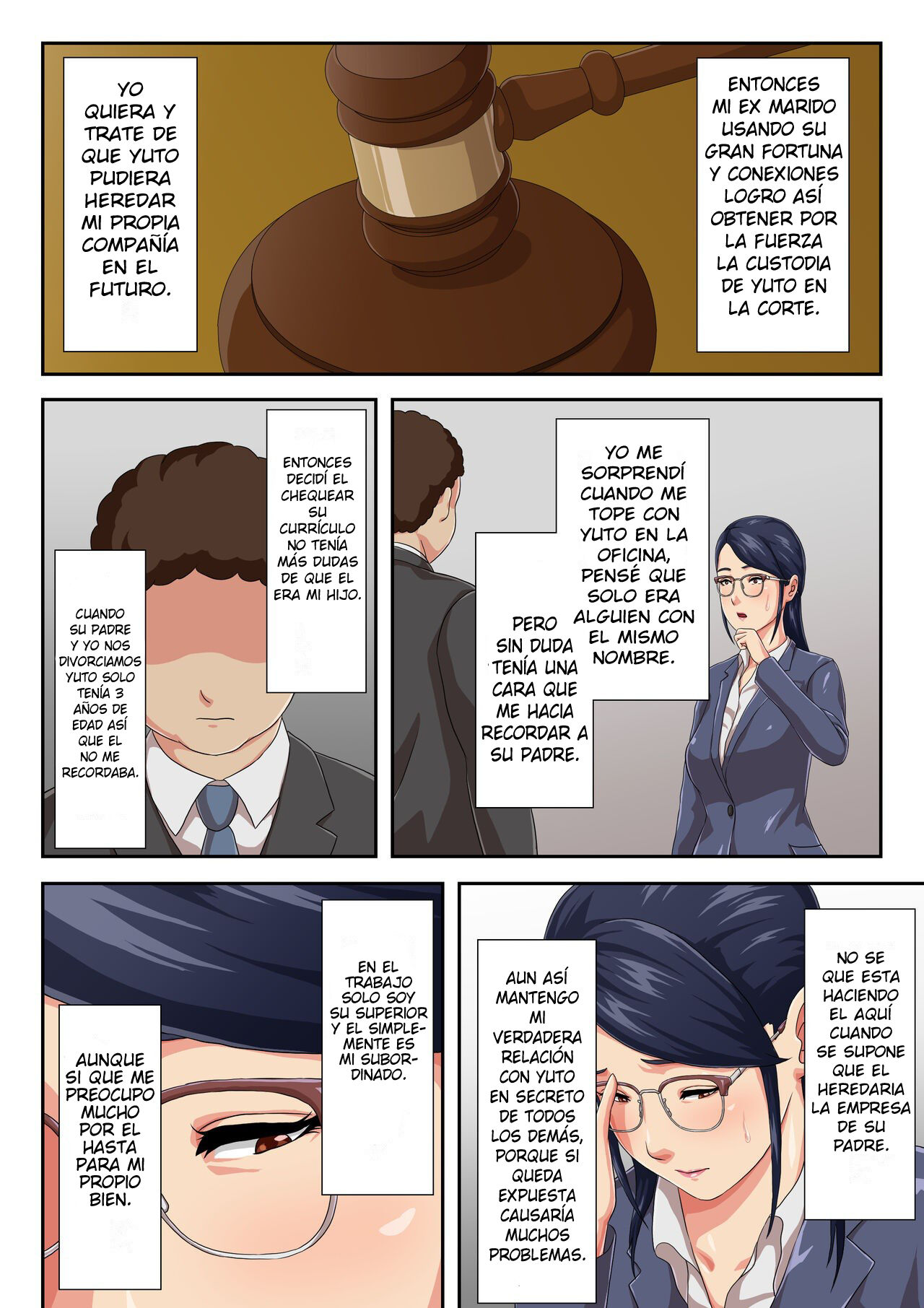 Onnajoushi wa Ikiwakareta Haha | Mi Jefa Es Mi Madre De La Cual Me Separaron 1 page 5 full
