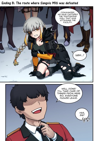 Sangvis M16 - Ending B cover