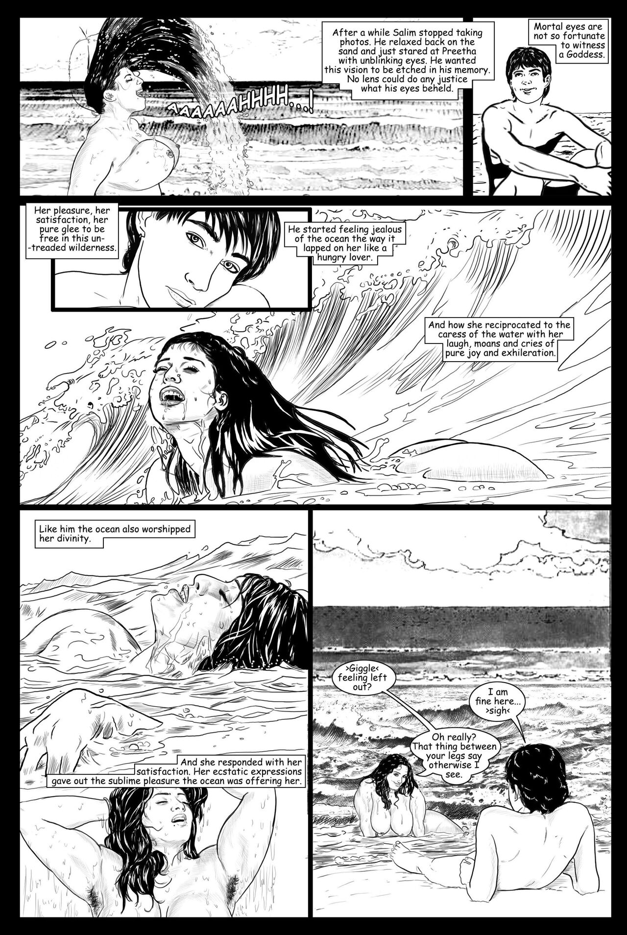 Honeymoon In Goa - A Tale of Love - Chapter 7.4 page 4 full