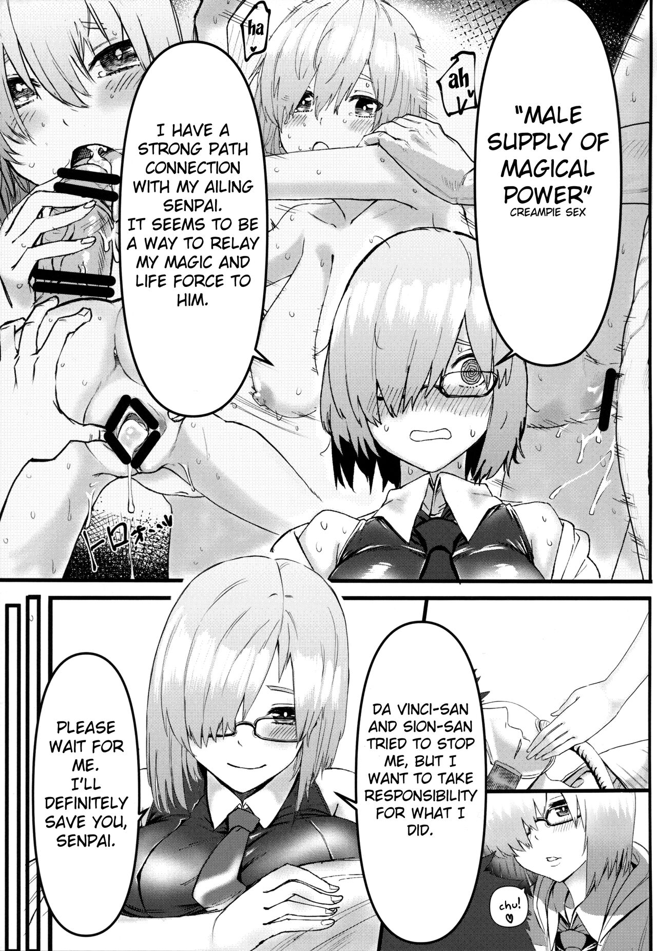 Senpai no Tame ni NTR Mash! page 6 full