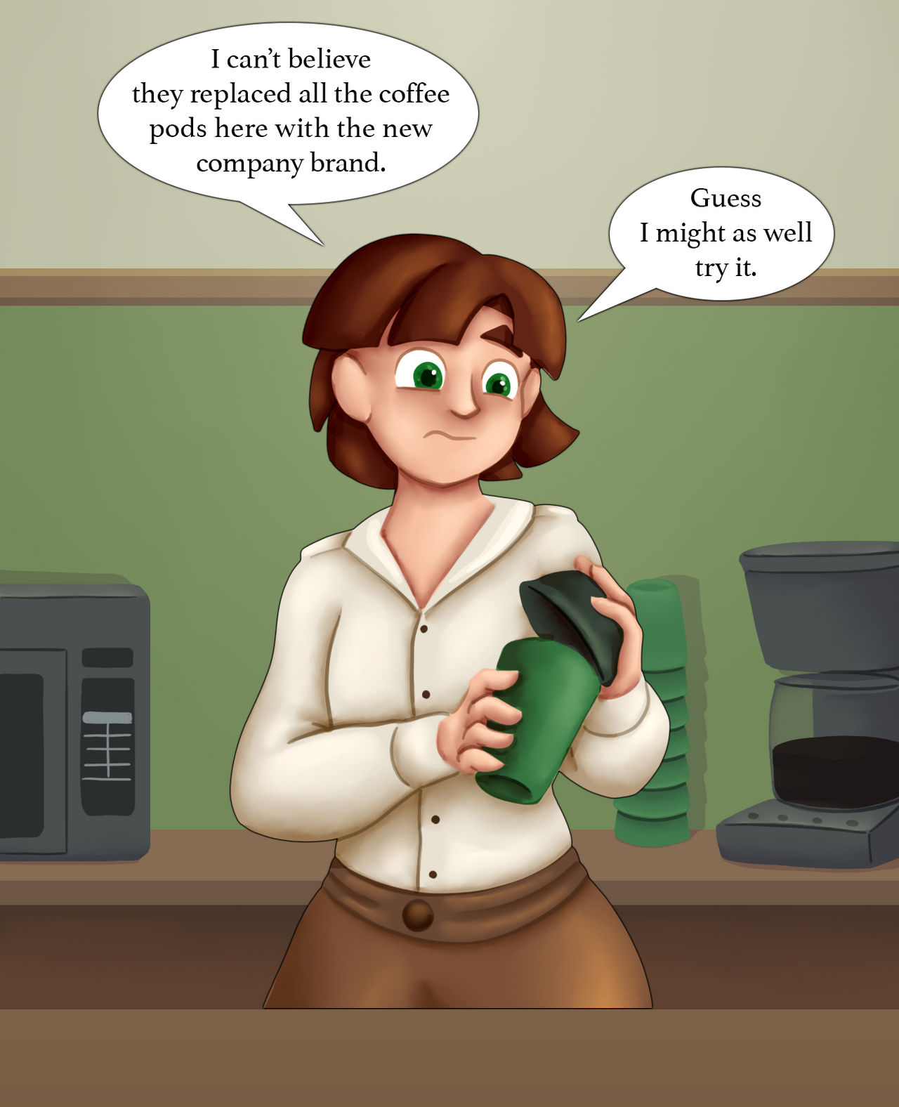 Perky Coffee page 1 full