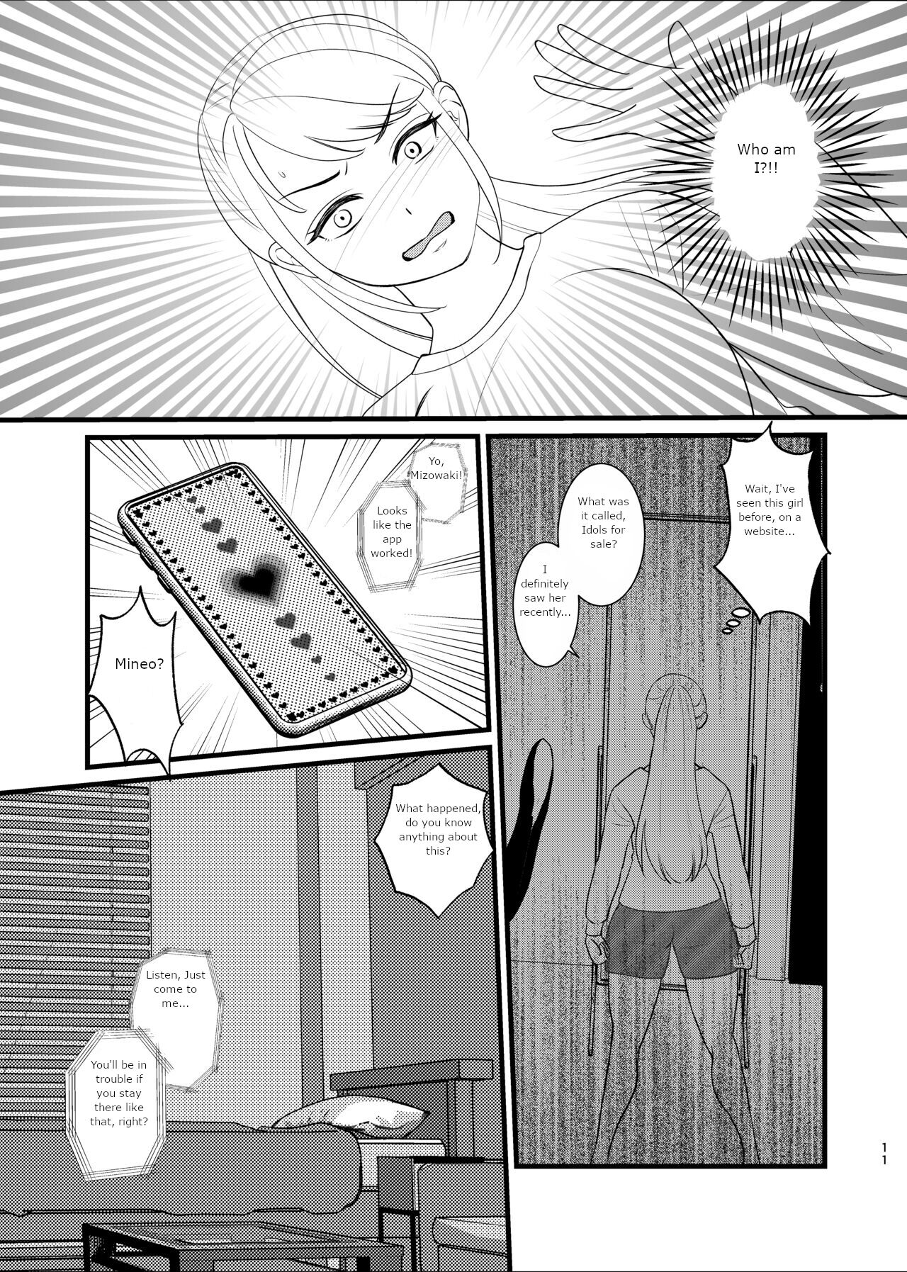 Majime ga Torie no Boku ga Shinjin Idol to Jinsei Koukan shite Otoko-tachi to no Sex no Toriko ni naru made | I, A serious student, lost my body to a sex idol, and lost my mind to sex page 8 full