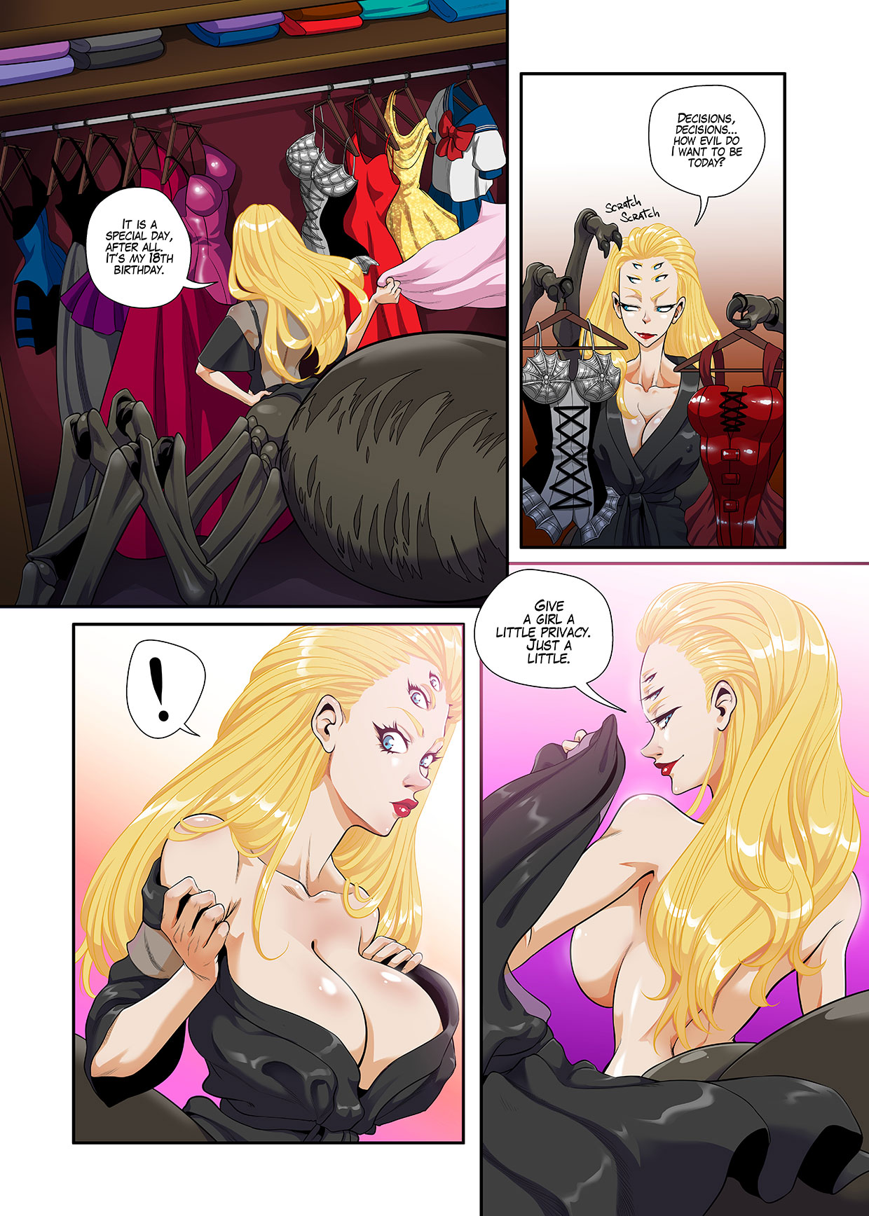 Evil Spinnerette page 4 full