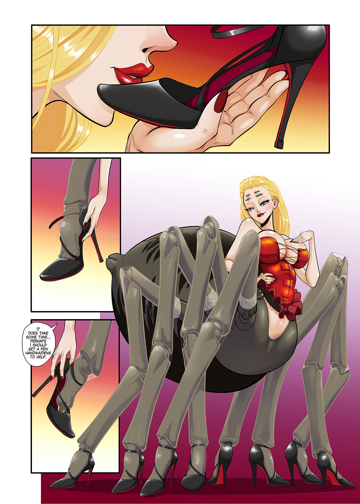 Evil Spinnerette page 8 full