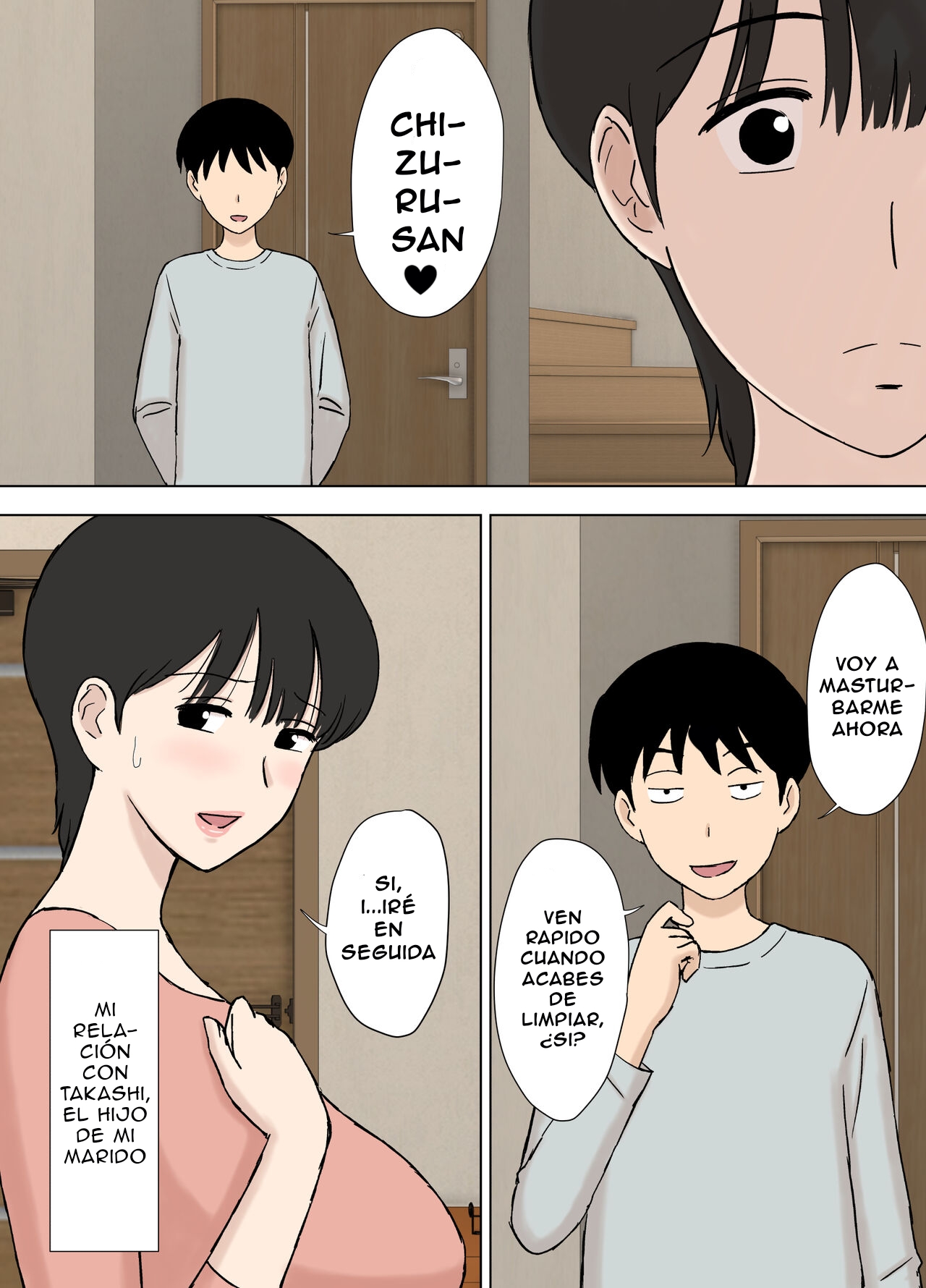 Juujun Mama no Chizuru-san to Otto no Tsurego - The Obedient Chizuru-san And Her Stepchild page 6 full