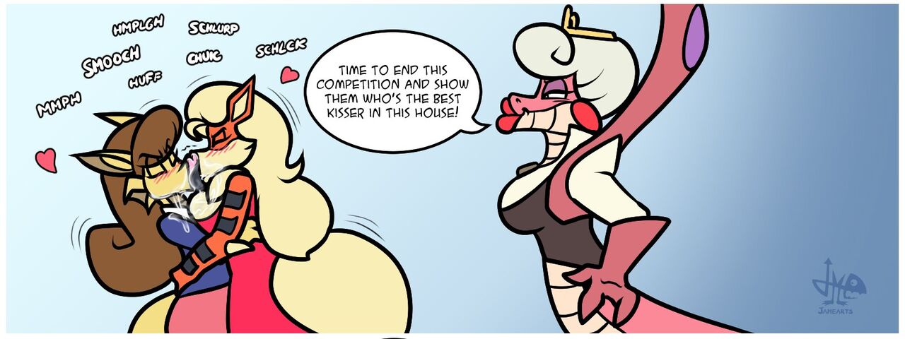 Smoochin' Rivalry page 3 full