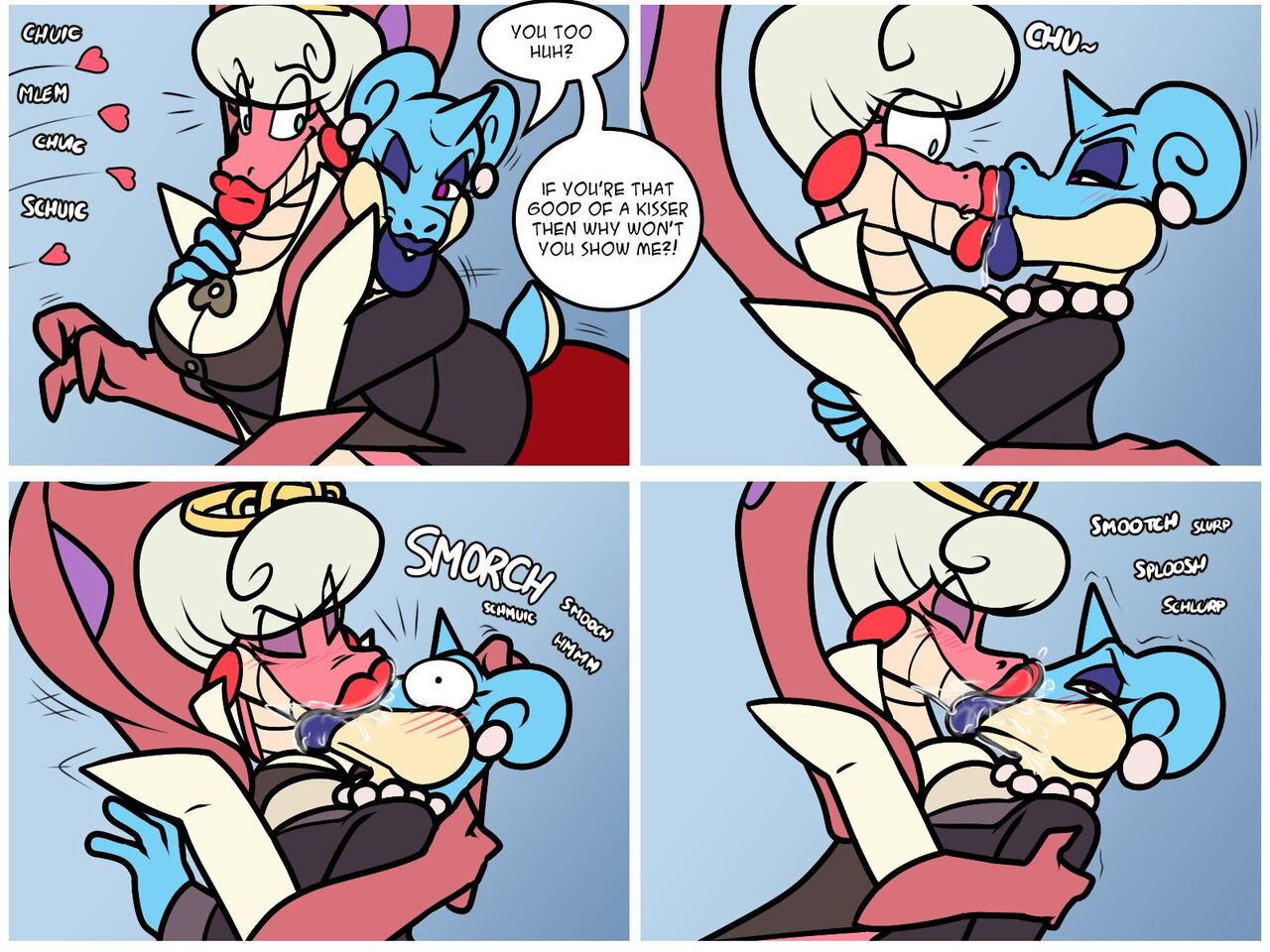 Smoochin' Rivalry page 4 full