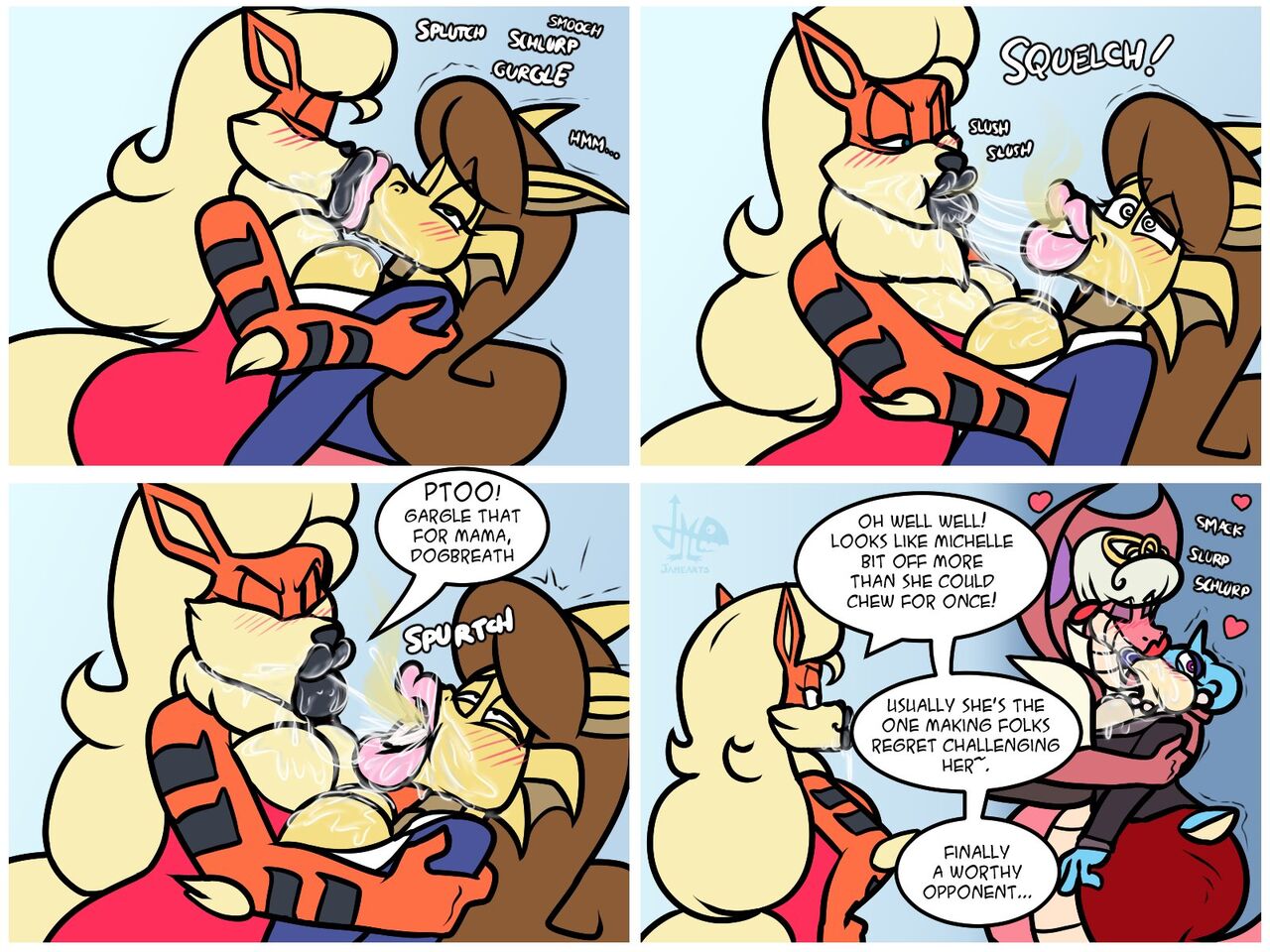 Smoochin' Rivalry page 5 full