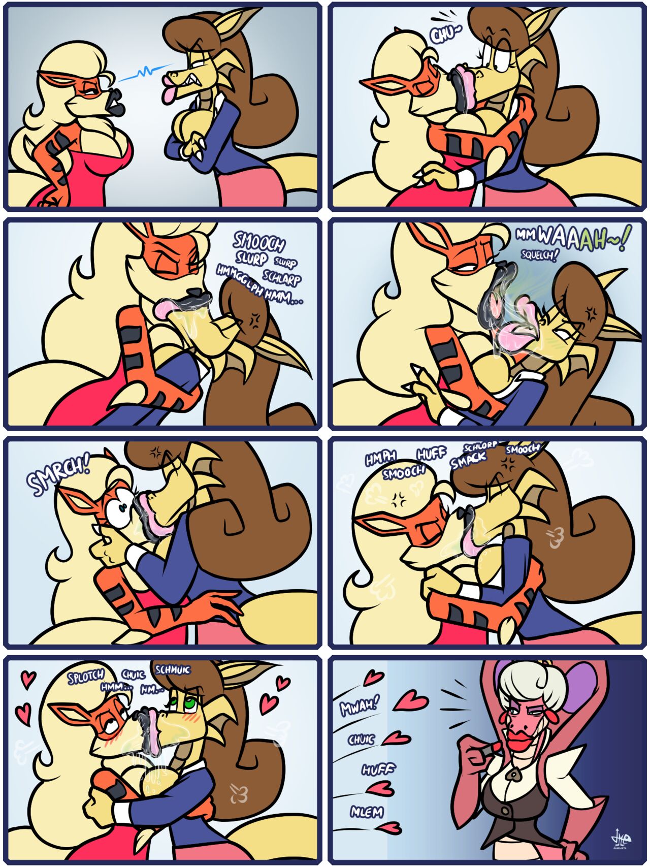 Smoochin' Rivalry page 6 full