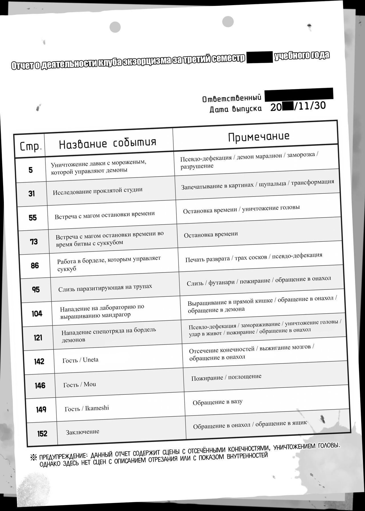 JK Taimabu Season 3 | Старшеклассницы из клуба экзорцизма Сезон 3 page 4 full