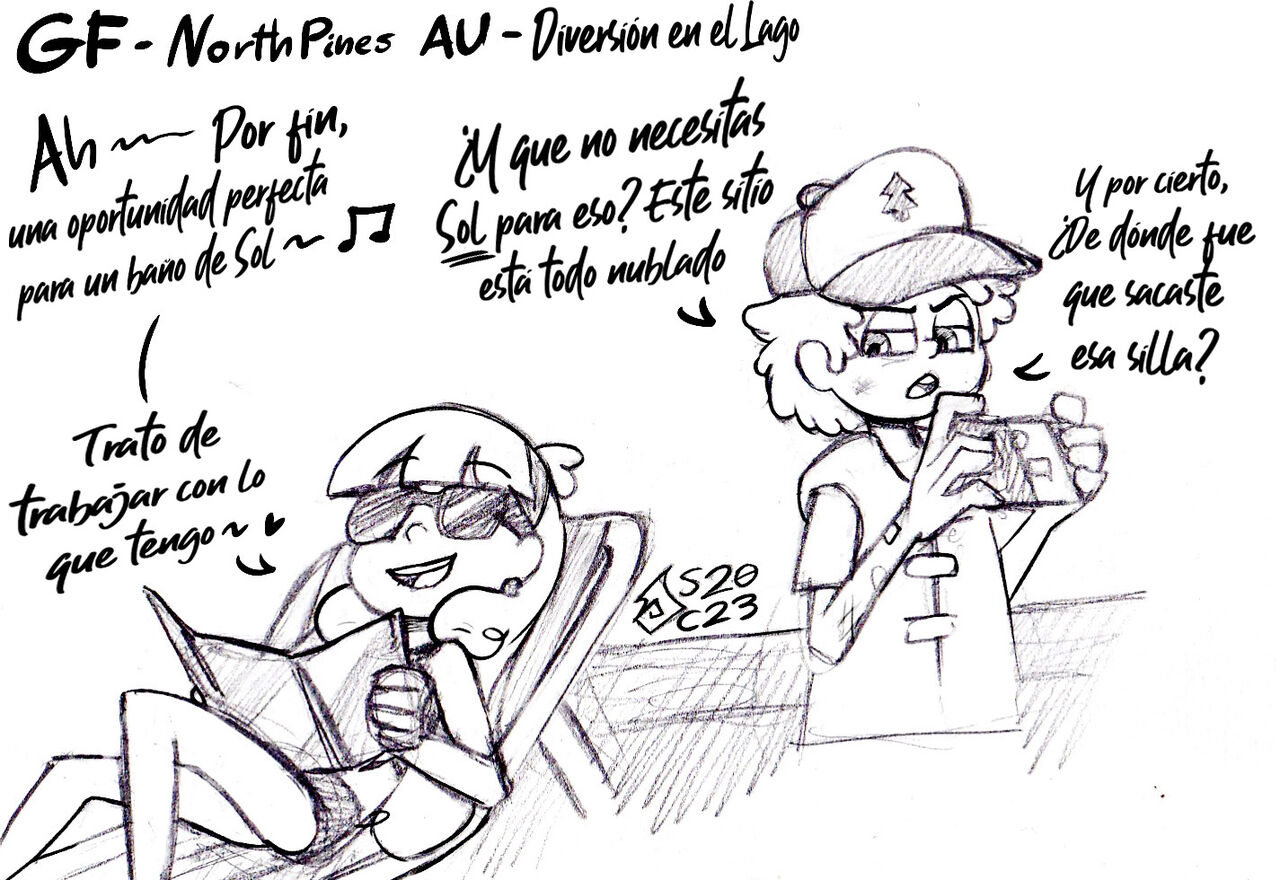 Gravity Falls: Northpines AU page 4 full