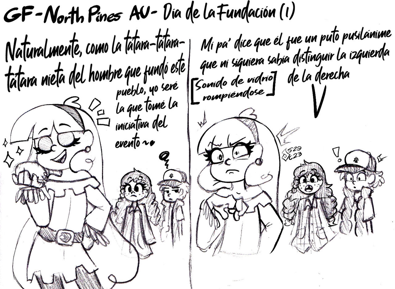 Gravity Falls: Northpines AU page 6 full