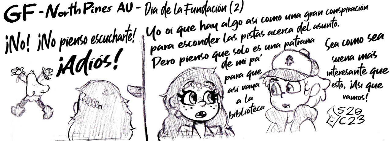 Gravity Falls: Northpines AU page 7 full