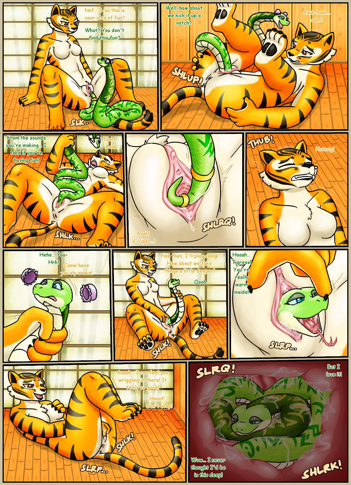 Tigress and Viper's Time Off page 2 full