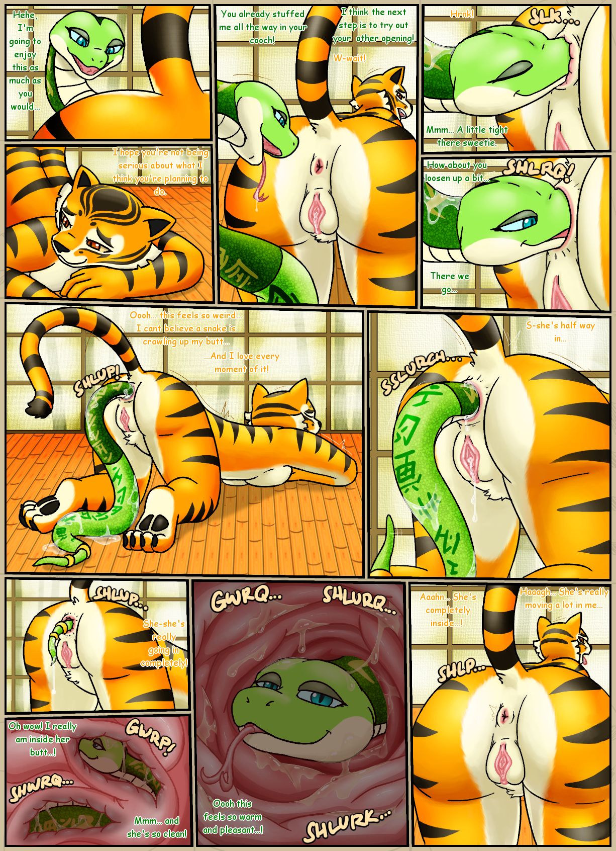 Tigress and Viper's Time Off page 4 full
