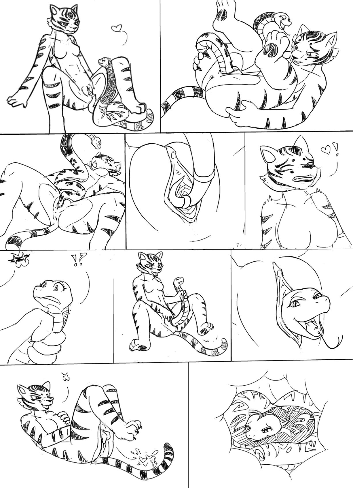 Tigress and Viper's Time Off page 8 full
