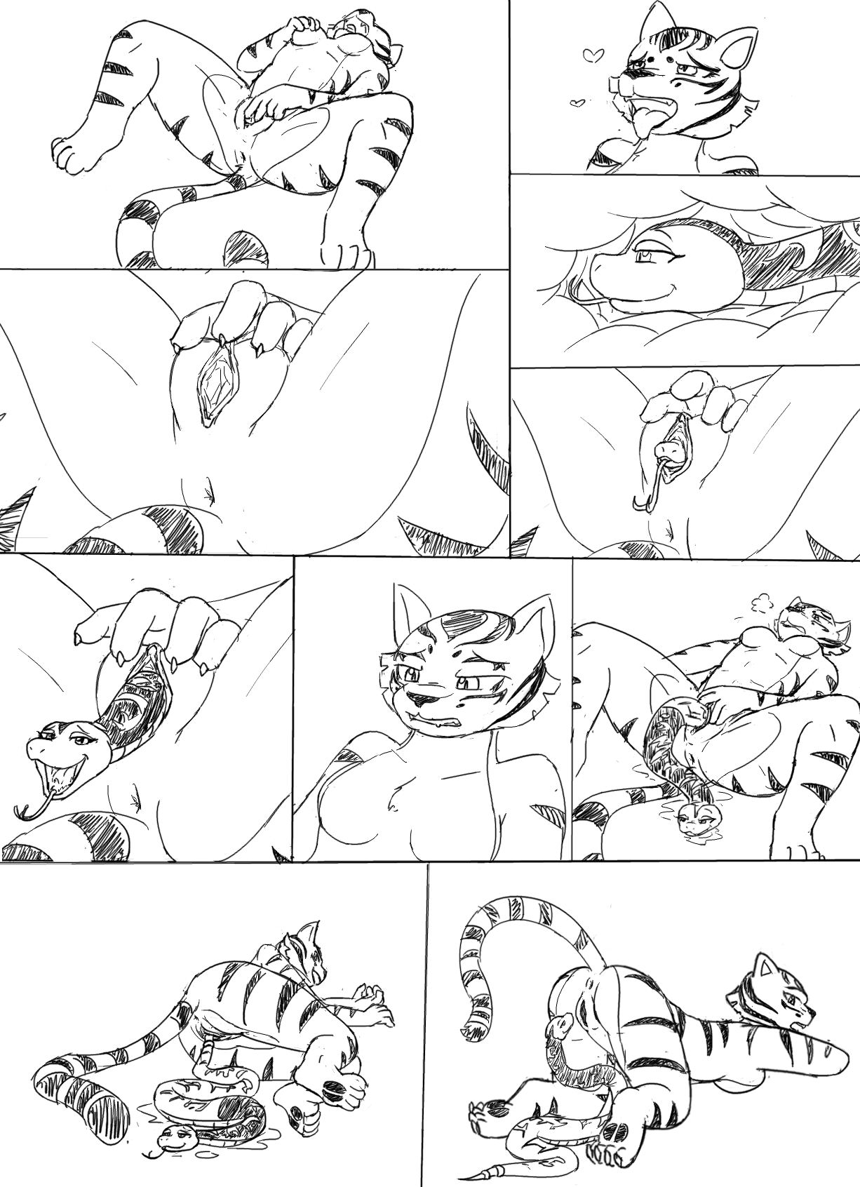 Tigress and Viper's Time Off page 9 full