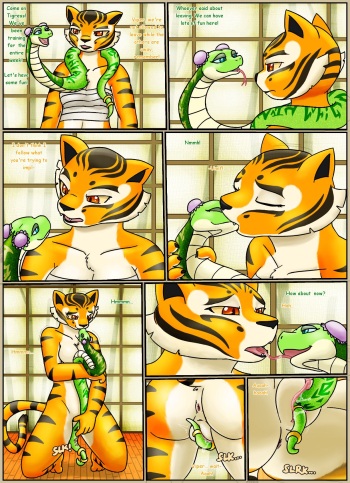 Tigress and Viper's Time Off cover