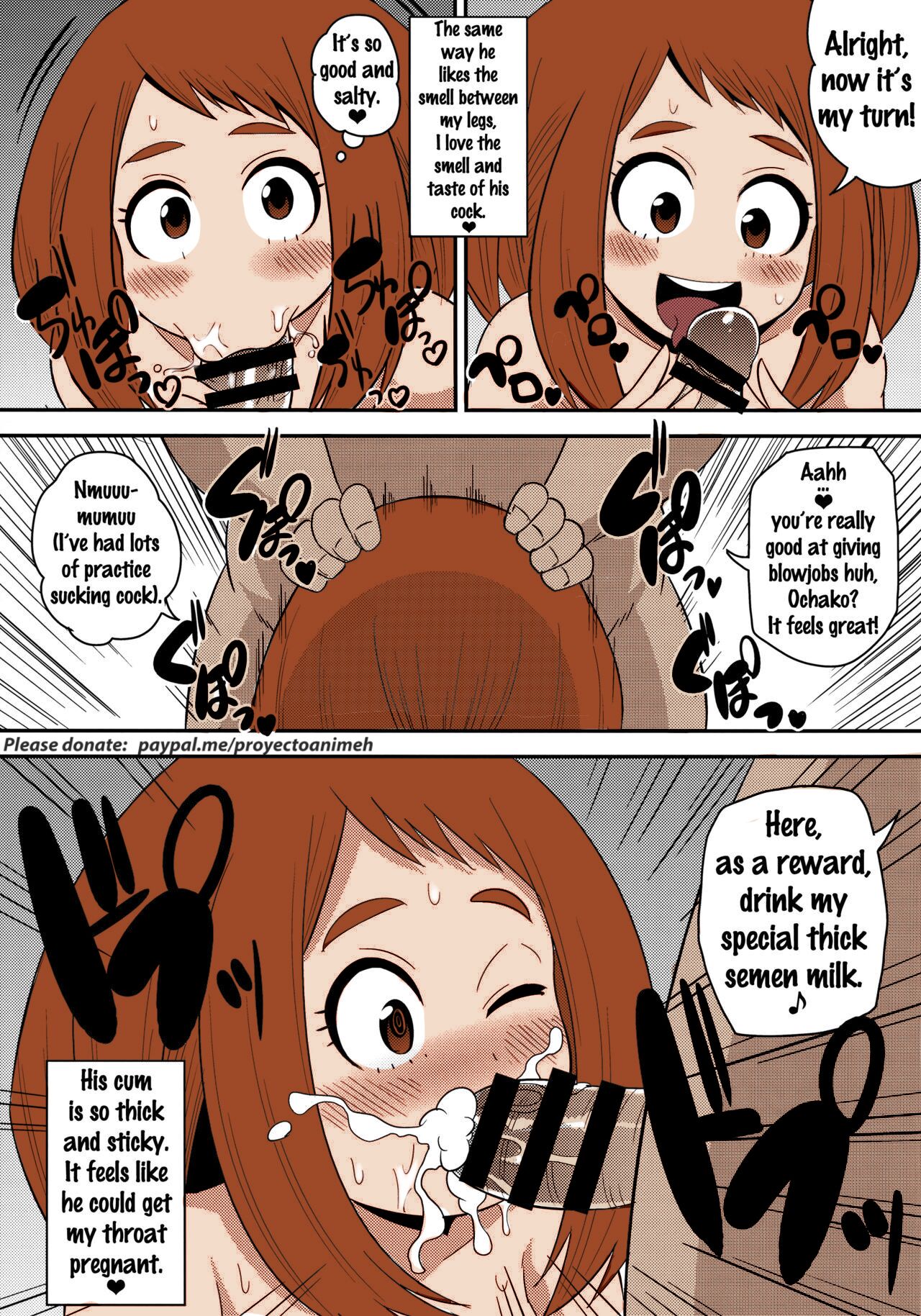 Ochako Bitch Academia page 6 full