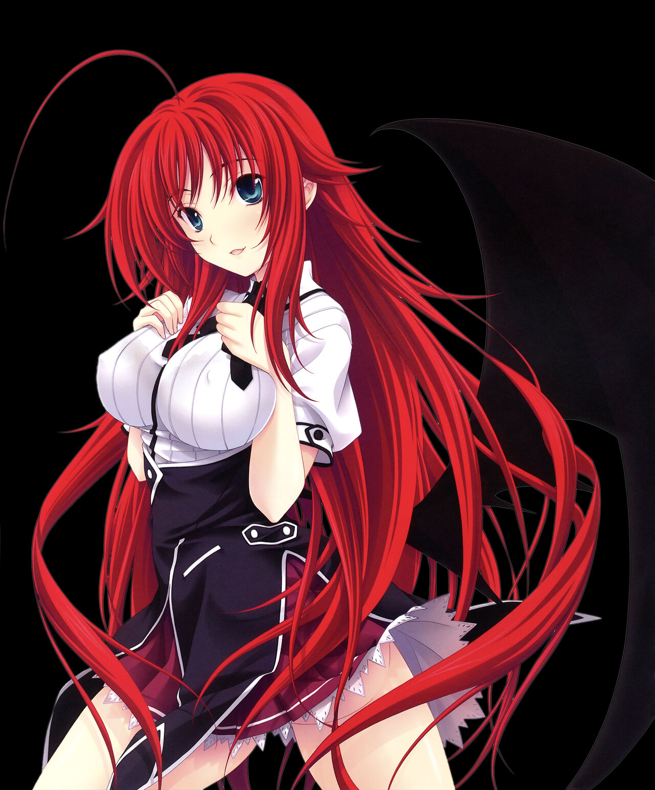 Highschool DxD LN illustrations page 4 full