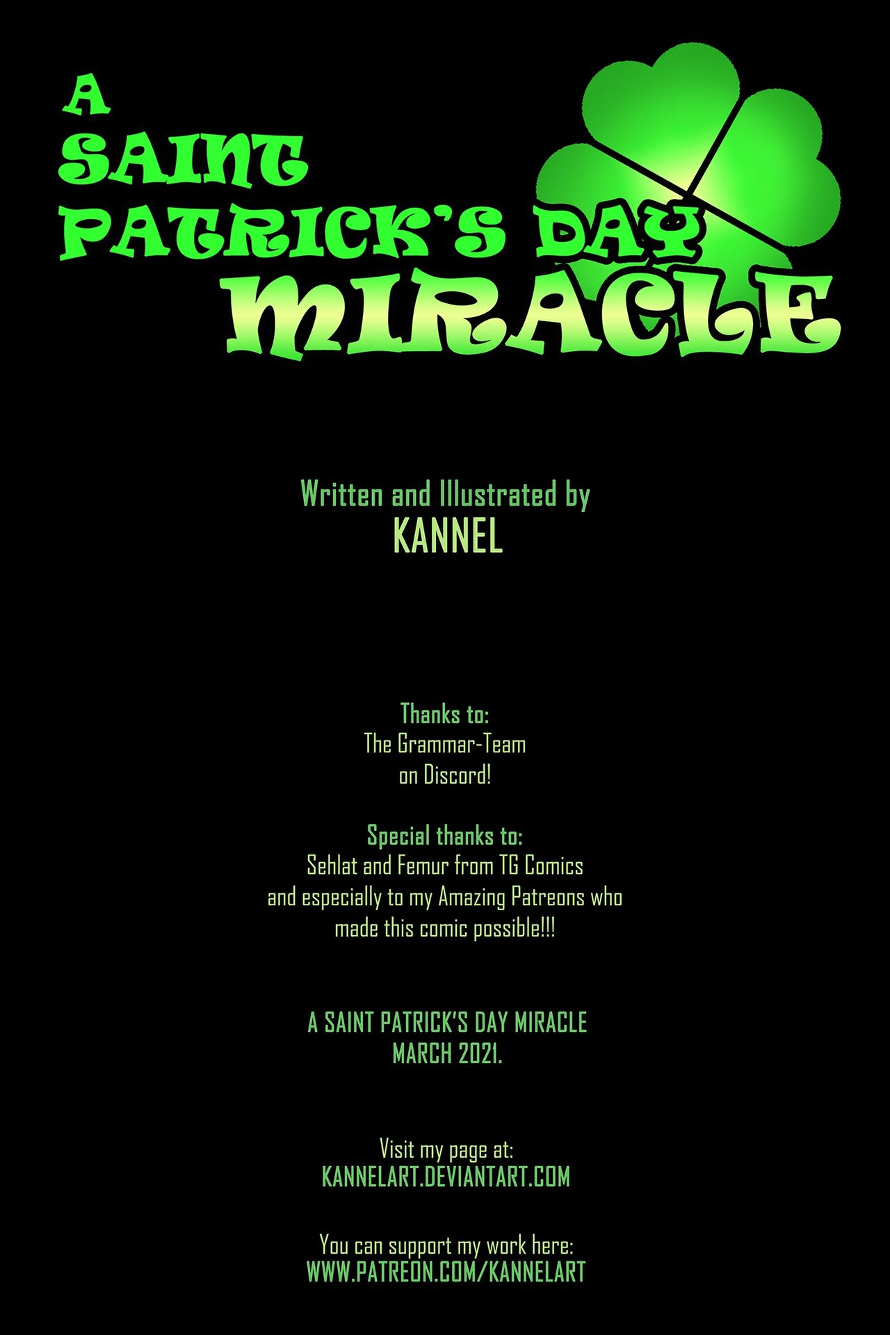 A Saint Patrick's Day Miracle page 2 full