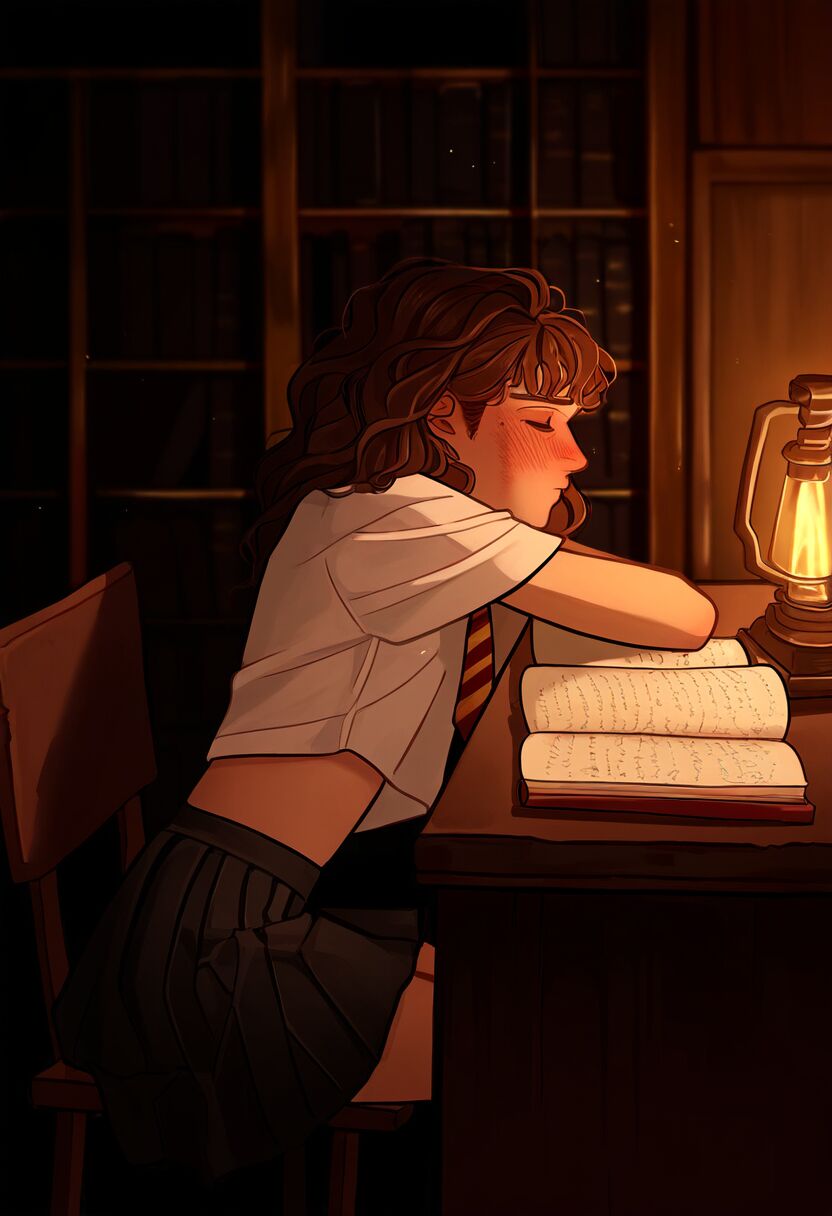 Evening in the Library with Hermione page 2 full