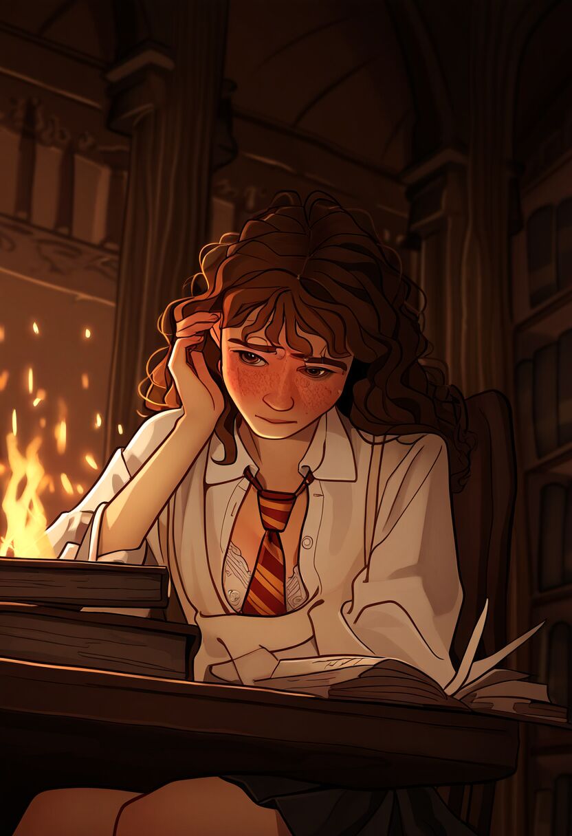 Evening in the Library with Hermione page 4 full