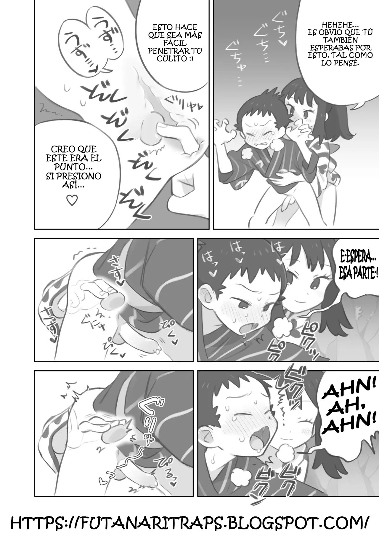 Futanari Shujinkou-chan ga Teru Senpai o Horu Manga 2 page 8 full
