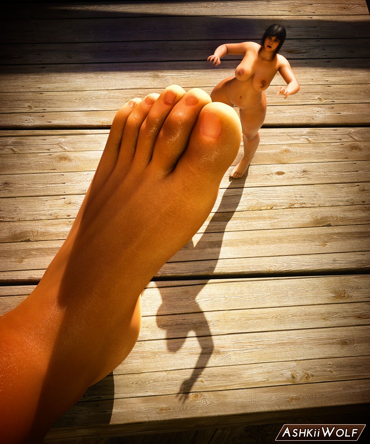 Serving a Native Giantess - Ashkiiwolf page 7 full