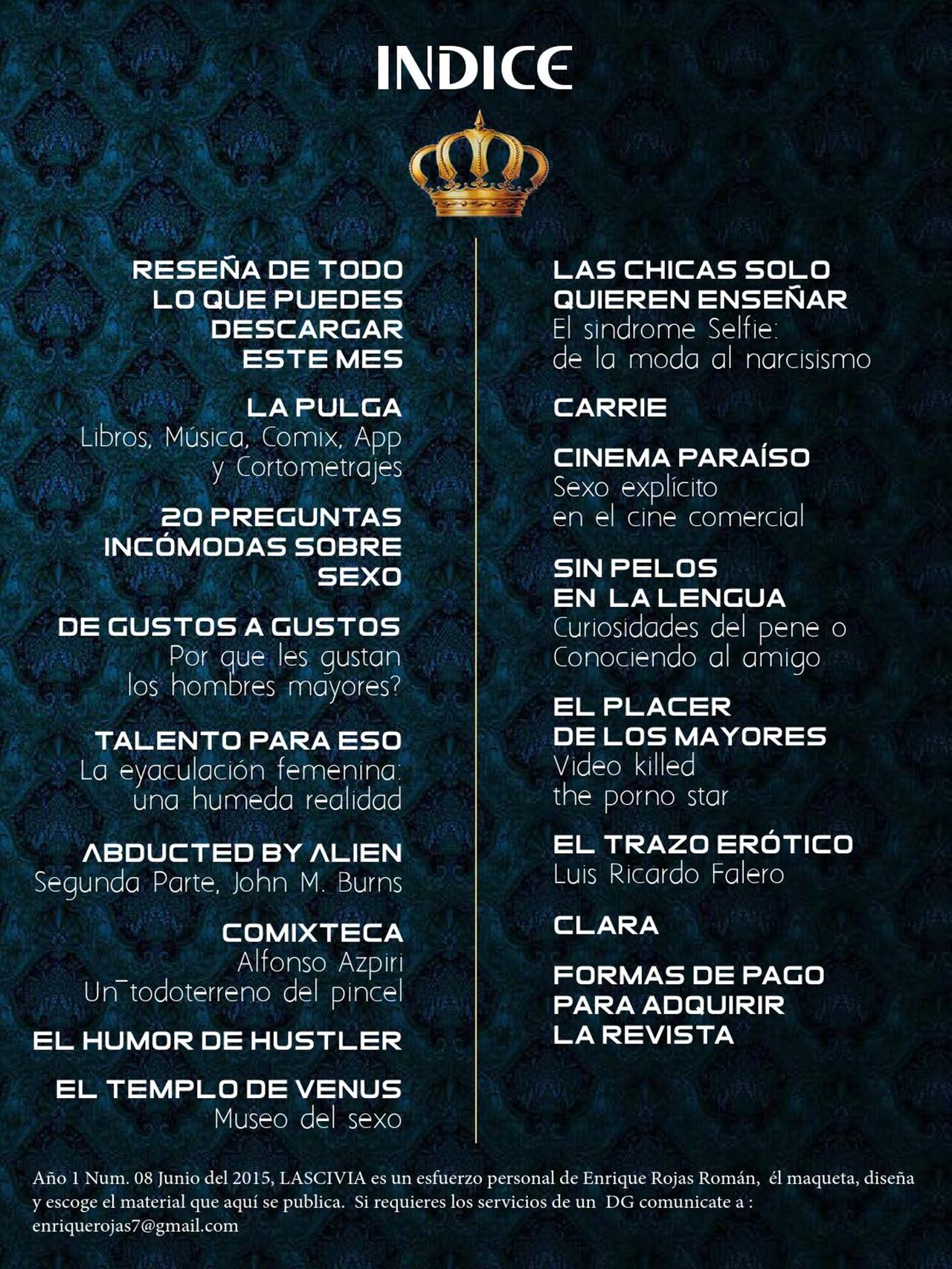 LASCIVIA magazine Vol 01 No 08 page 2 full