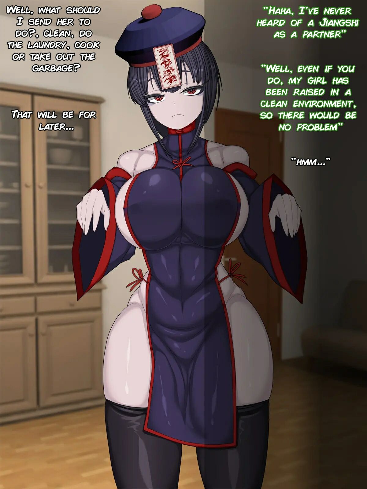 Kyonshi katta | I own a Jiangshi page 9 full