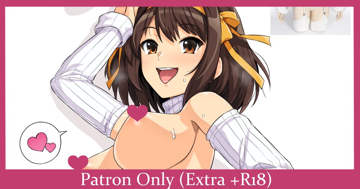 Haruhi nude for Patron page 4 full