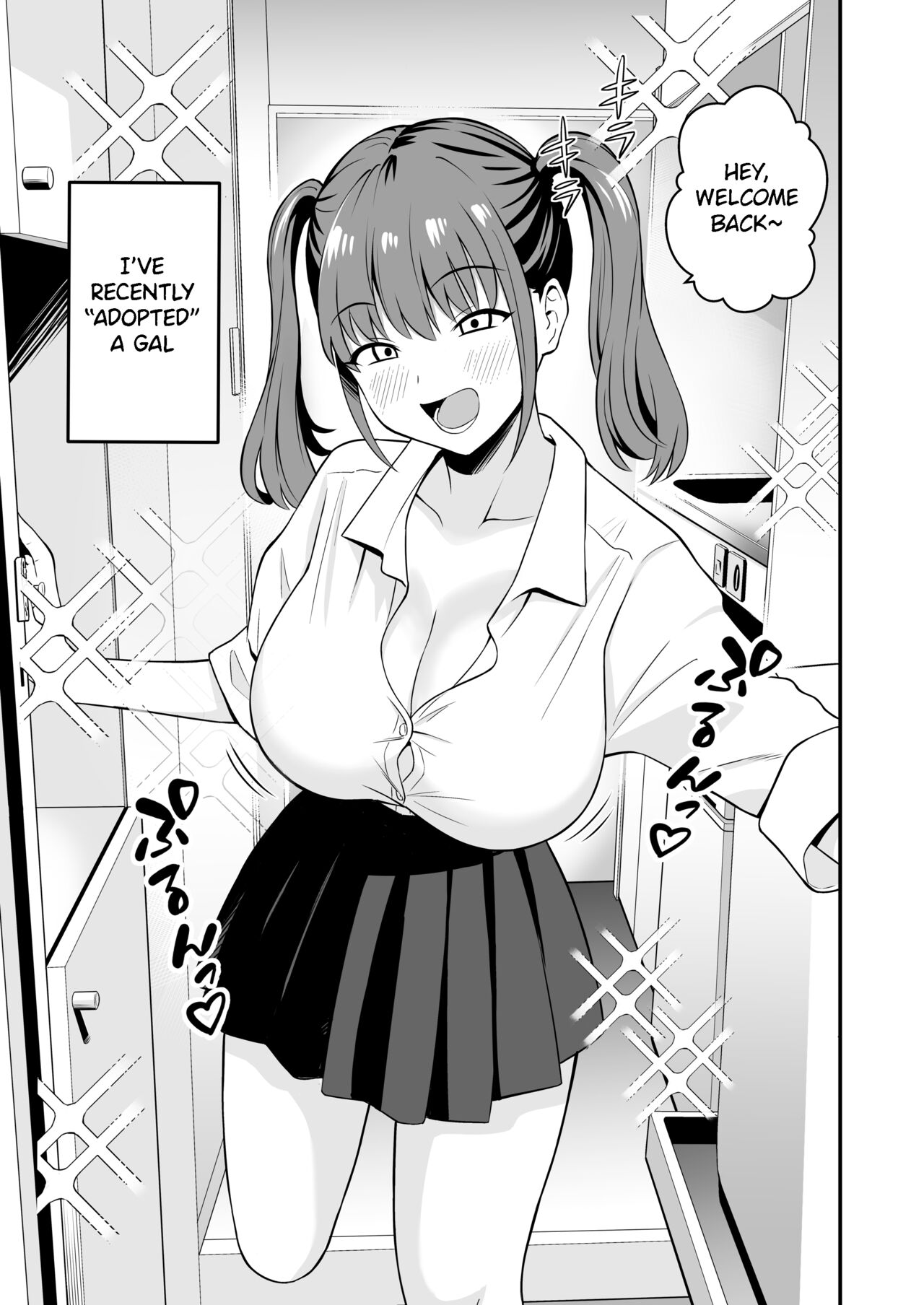 Ojisan ni Tsugo ga ii Bakunyuu Iede Gyaru | A Gal who ran away from home conveniently for me page 2 full