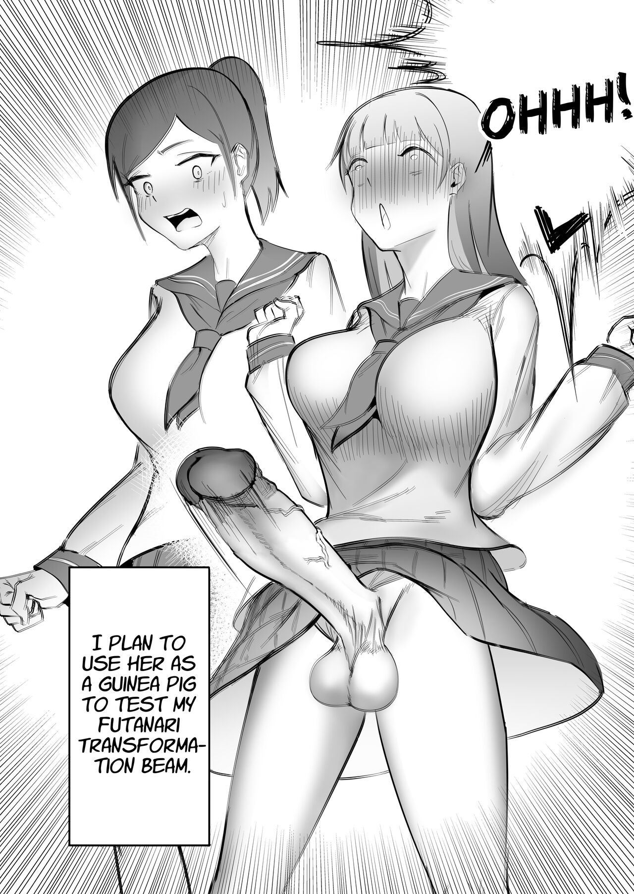 Seiso na JK ni Chinchin Hayashitara Zenbu Bukkowareta Hanashi   All Hell Was Unleashed When A Prim &amp; Proper JK Grew A Dick page 3 full