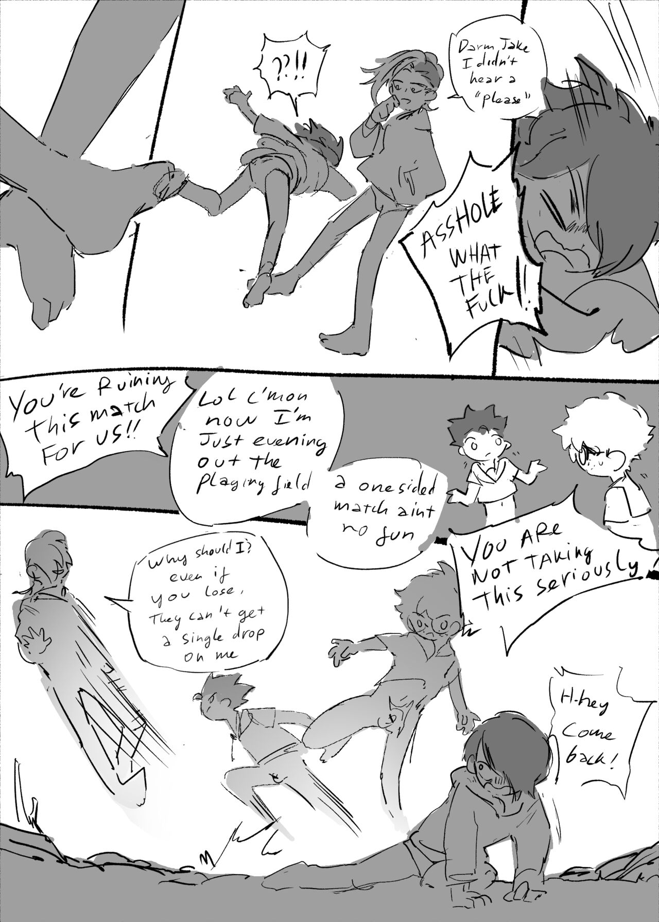 Piss Battlers page 9 full