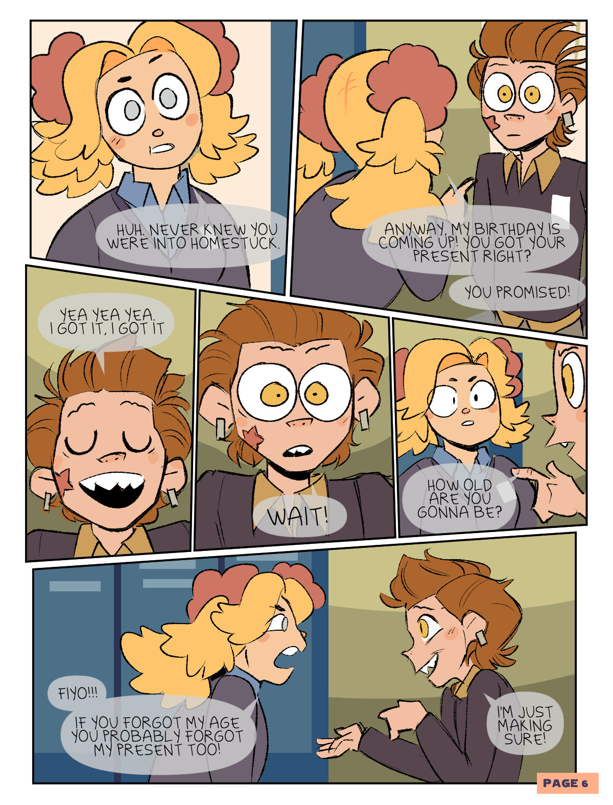 The Coarse Curse Episode 1: FIYO page 7 full