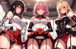 Kotogawa, Momo and Yami