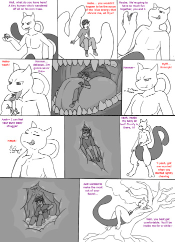 Myu, Mewtwo, and A Comic cover