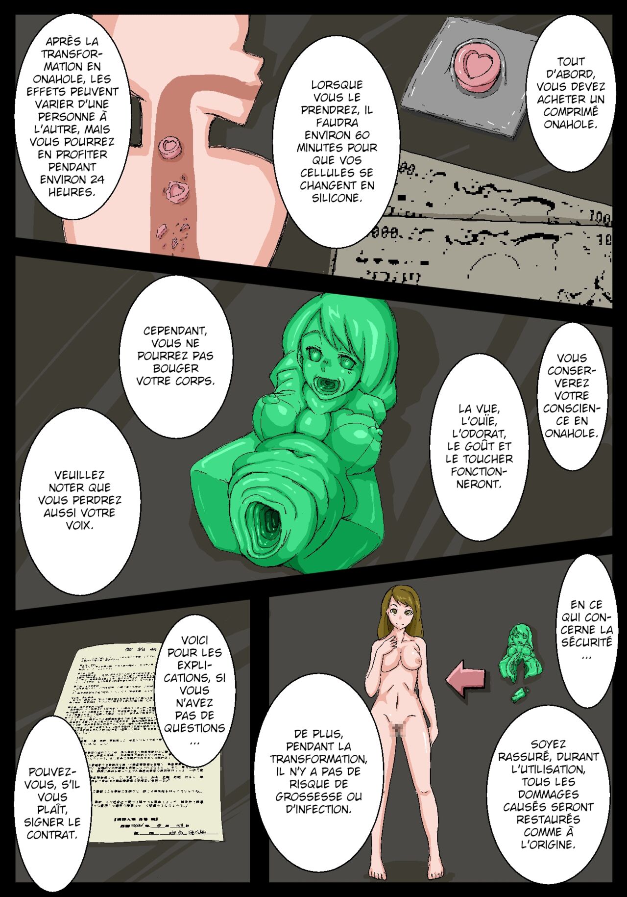 Onahole Senpai. page 7 full