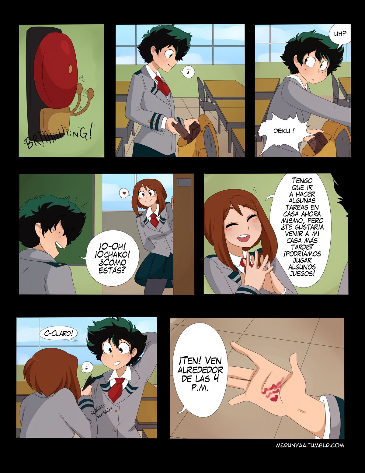 Aristas - Merunyaa / My hero academia - COMIC ESPAÑOL page 1 full