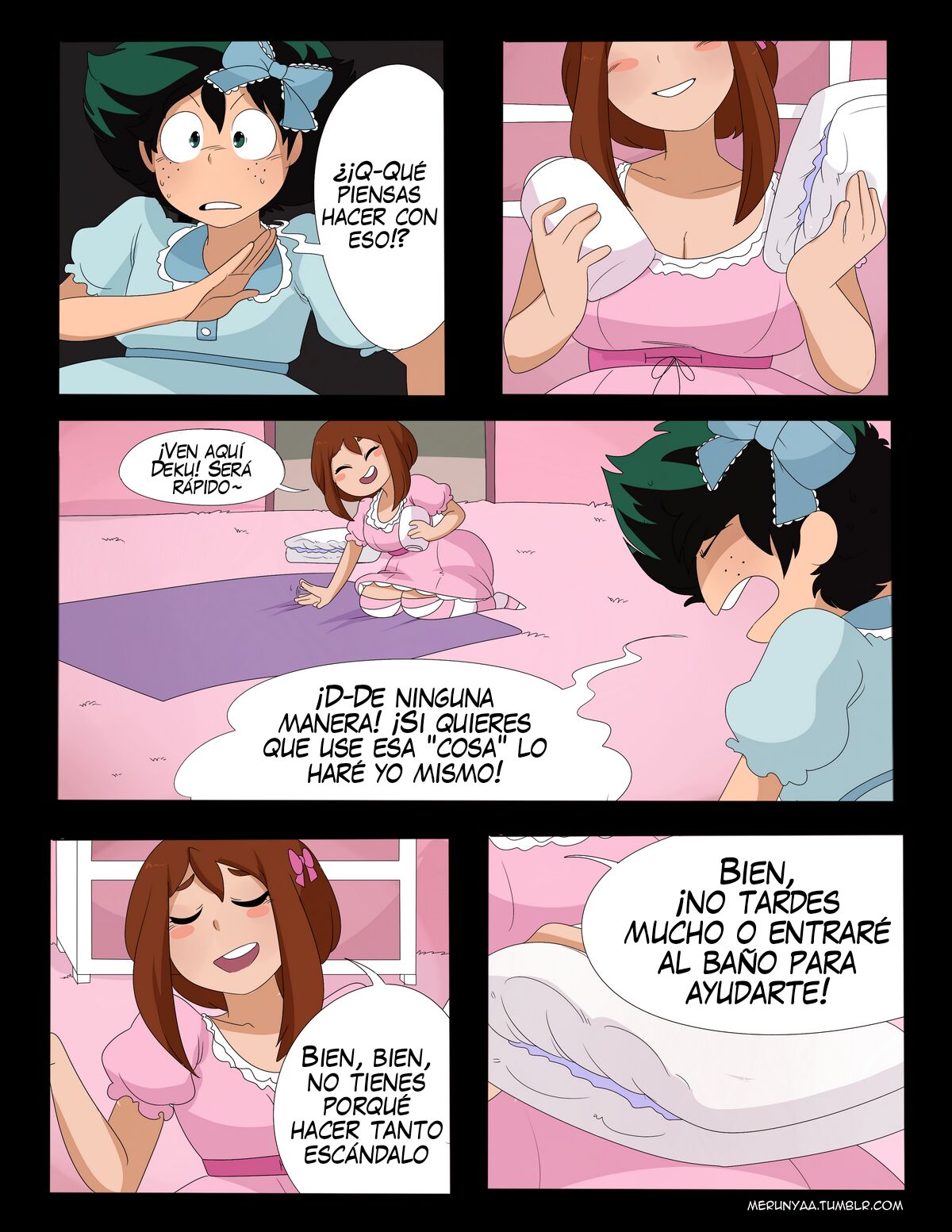 Aristas - Merunyaa / My hero academia - COMIC ESPAÑOL page 10 full