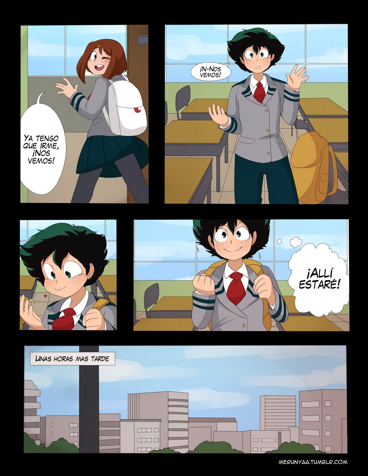 Aristas - Merunyaa / My hero academia - COMIC ESPAÑOL page 2 full