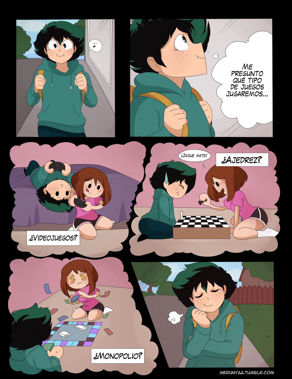 Aristas - Merunyaa / My hero academia - COMIC ESPAÑOL page 3 full