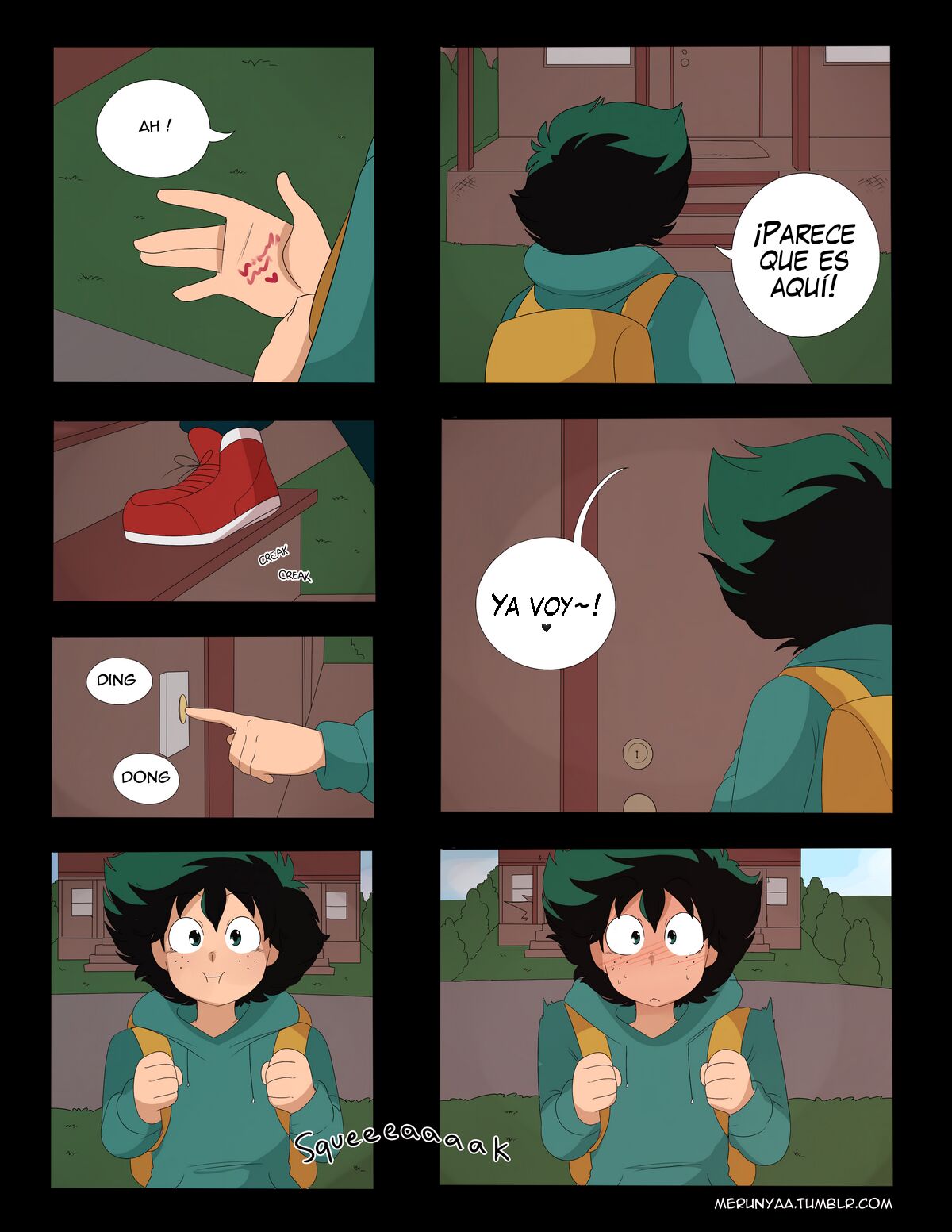 Aristas - Merunyaa / My hero academia - COMIC ESPAÑOL page 4 full