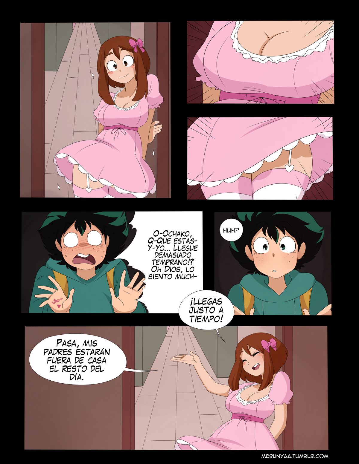 Aristas - Merunyaa / My hero academia - COMIC ESPAÑOL page 5 full